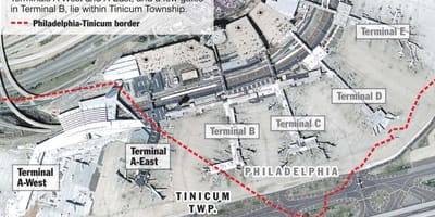 Phl аеродромски терминал мапа