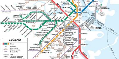 Филаделфија јавниот превоз мапа