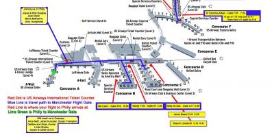 Мапата Филаделфија аеродром