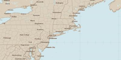 Радар мапата Филаделфија