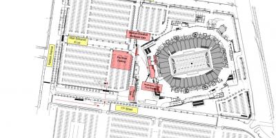 Линколн финансиски областа паркинг карта